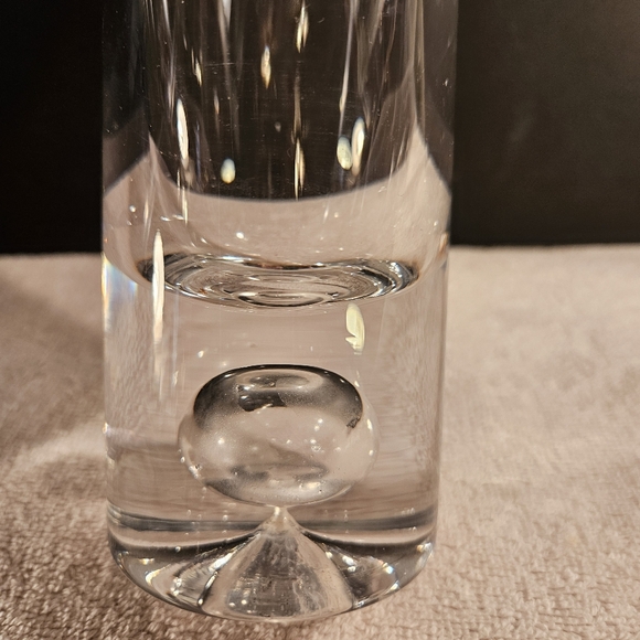 Vintage Cristal 1960s Vase Mod. 3586 By T. Wirkkala For Karhula- Iittala, - Picture 7 of 9